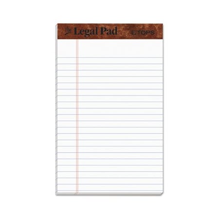 Tops Products PAD, LGL, RULD, PERF, 5X8, WE 7500